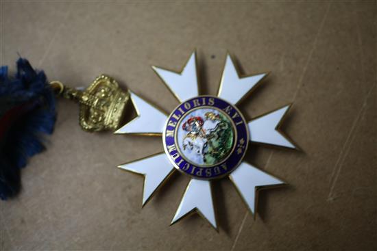 The Most Distinguished Order of St Michael and St George K.C.M.G, 4.25in.